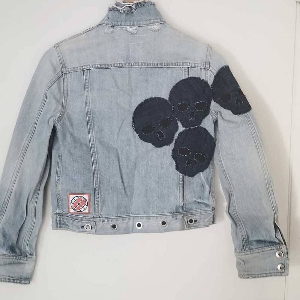 RAG & BONE customized denim jean jacket - image 2