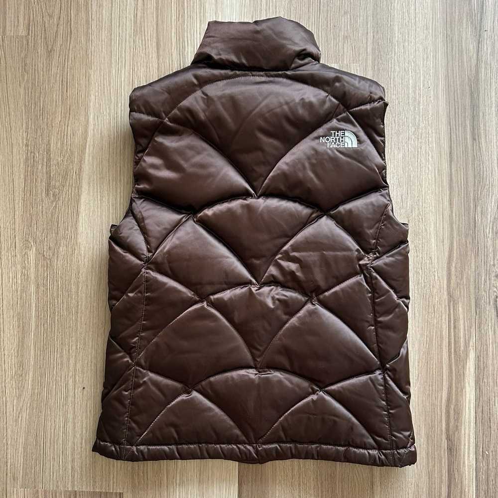 The North Face Brown Puffer Vest 550 - image 2