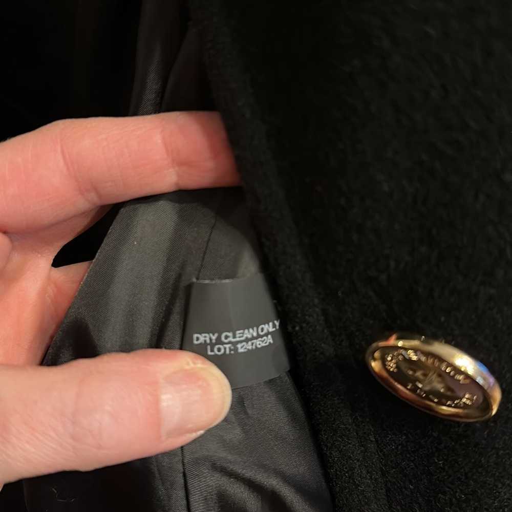 Michael Kors Black Wool Belted Coat Wmn Sz 4- Lik… - image 10