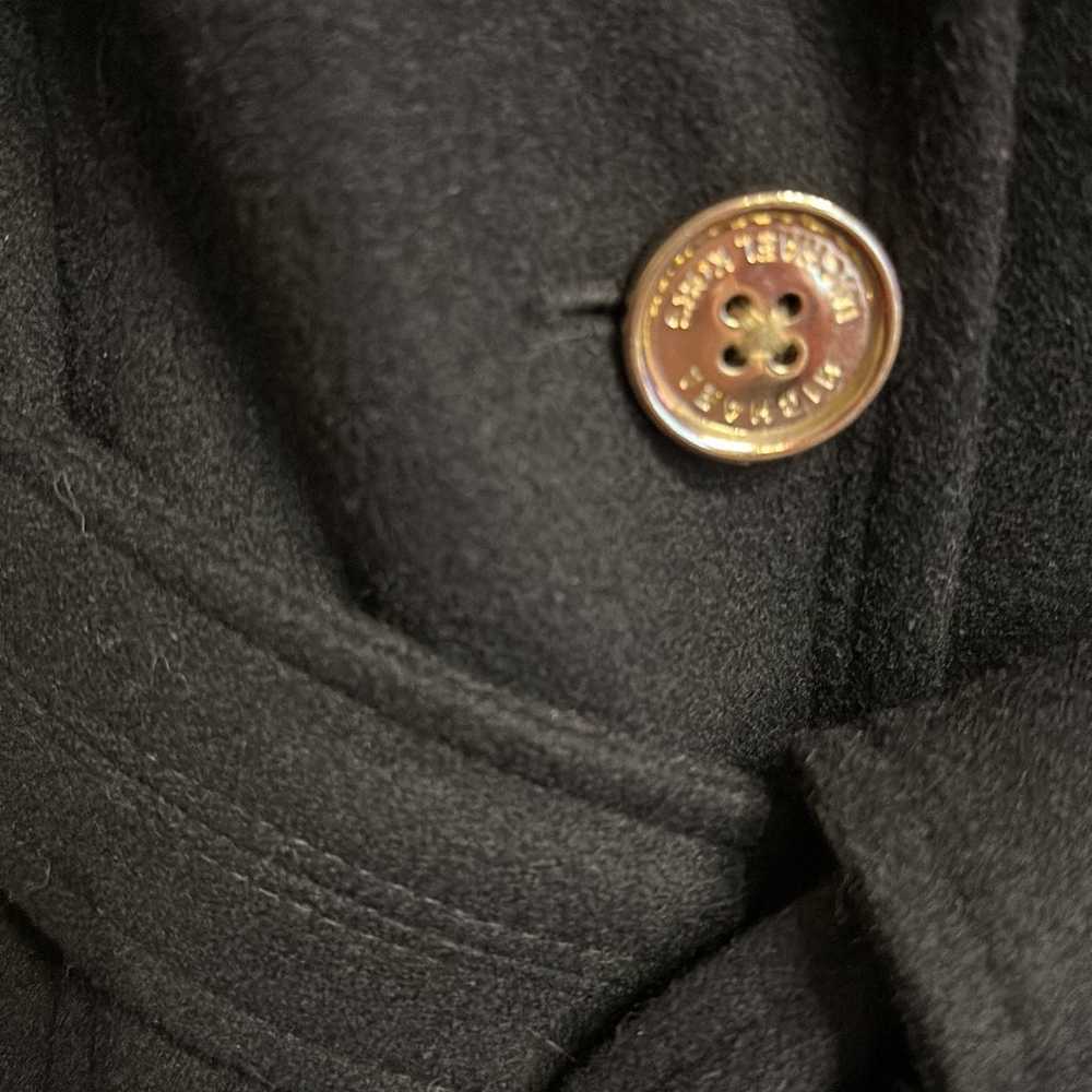 Michael Kors Black Wool Belted Coat Wmn Sz 4- Lik… - image 8