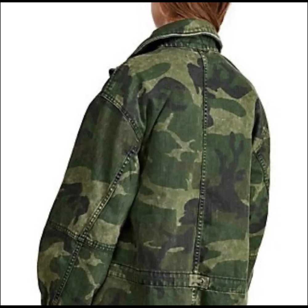 Free People Camo Army Jacket - image 3