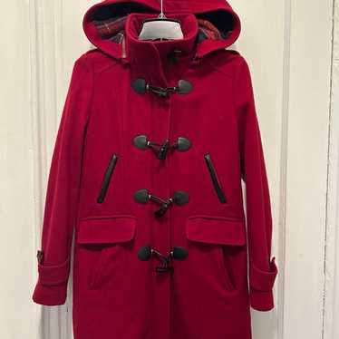 Tommy Hilfiger Womens Hooded Toggle Coat Size Smal