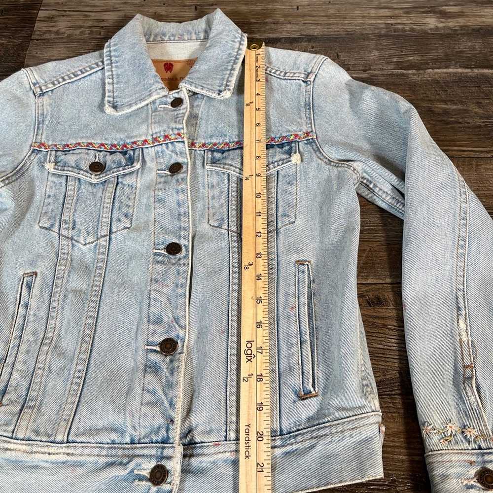 Vintage Denim Jacket Rory Gilmore, Size S - image 5