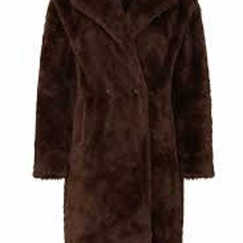 EUC- Sweet Baby Jamie Faux Fur Longline Coat - image 7