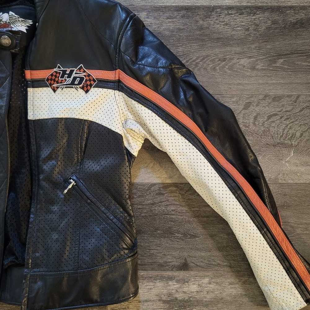 Professional leather Harley Davidson jacket - image 1