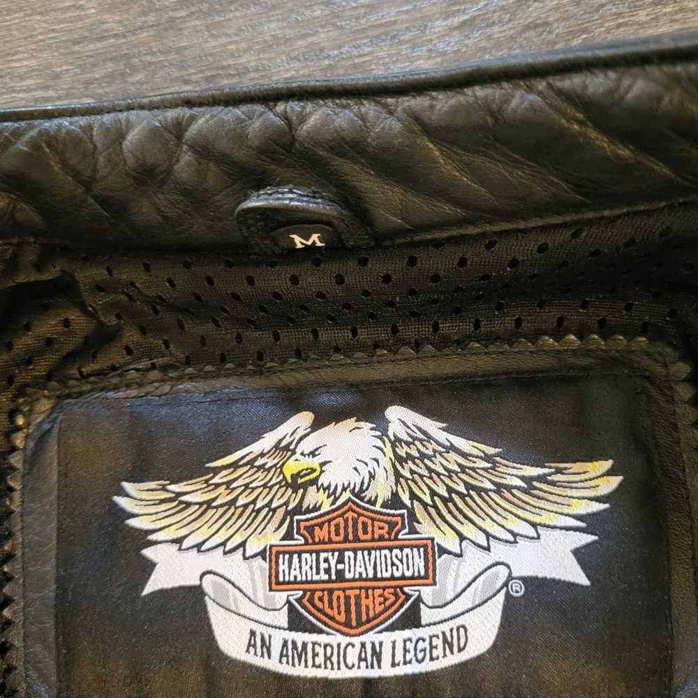 Professional leather Harley Davidson jacket - image 6