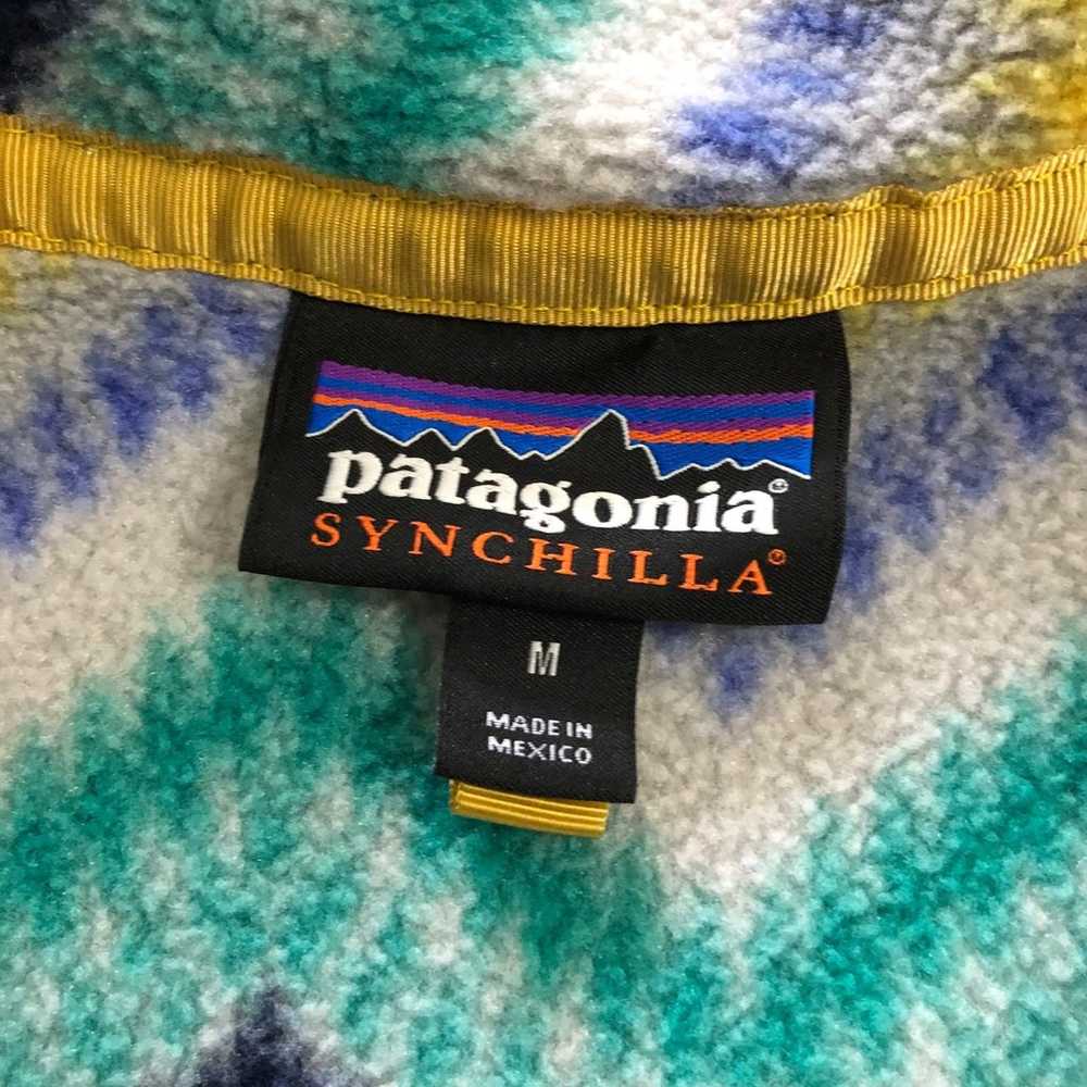 Patagonia Synchilla Snap T Fleece Pullover Timber… - image 7