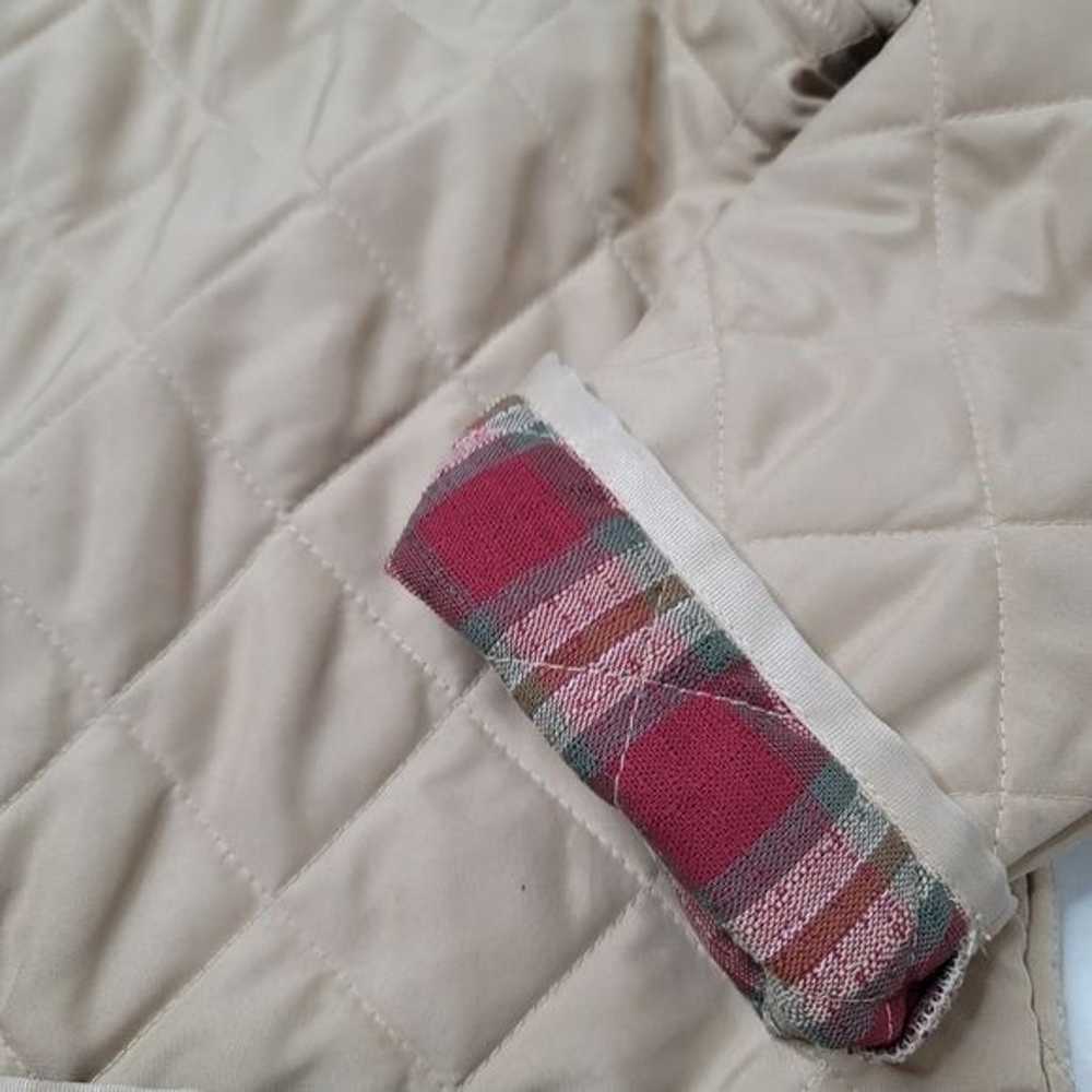 Longaberger homestead quilted plaid lined jacket … - image 4