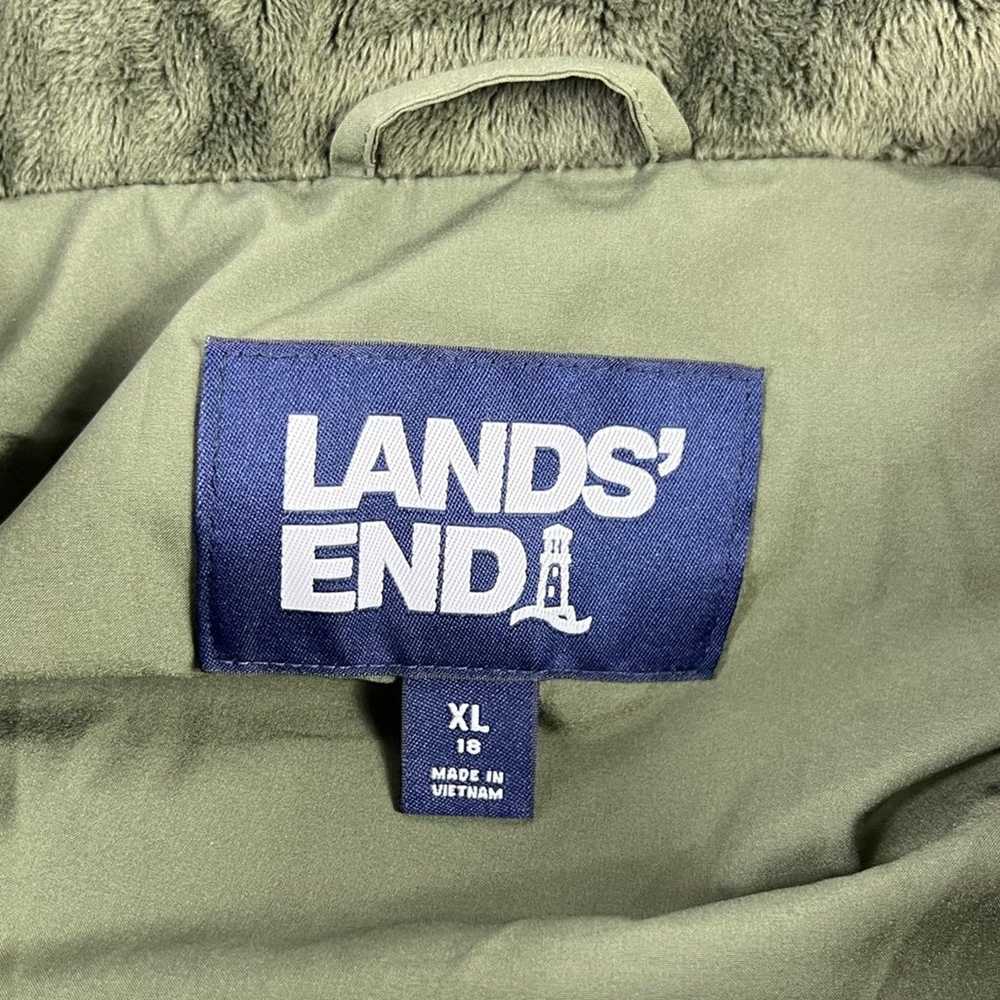 Lands' End Down Comfort Stretch Winter Coat Size … - image 3