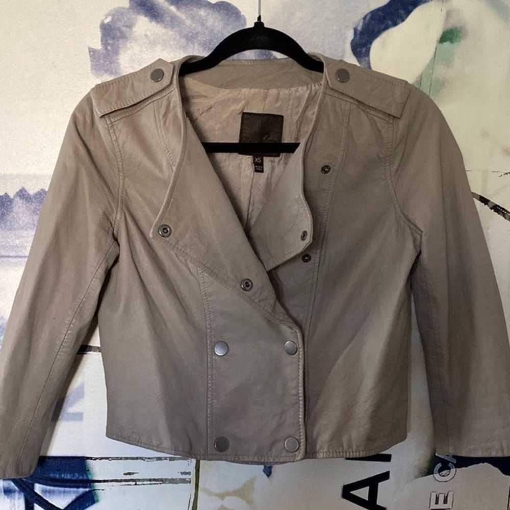 Joie leather jacket size XS - image 2