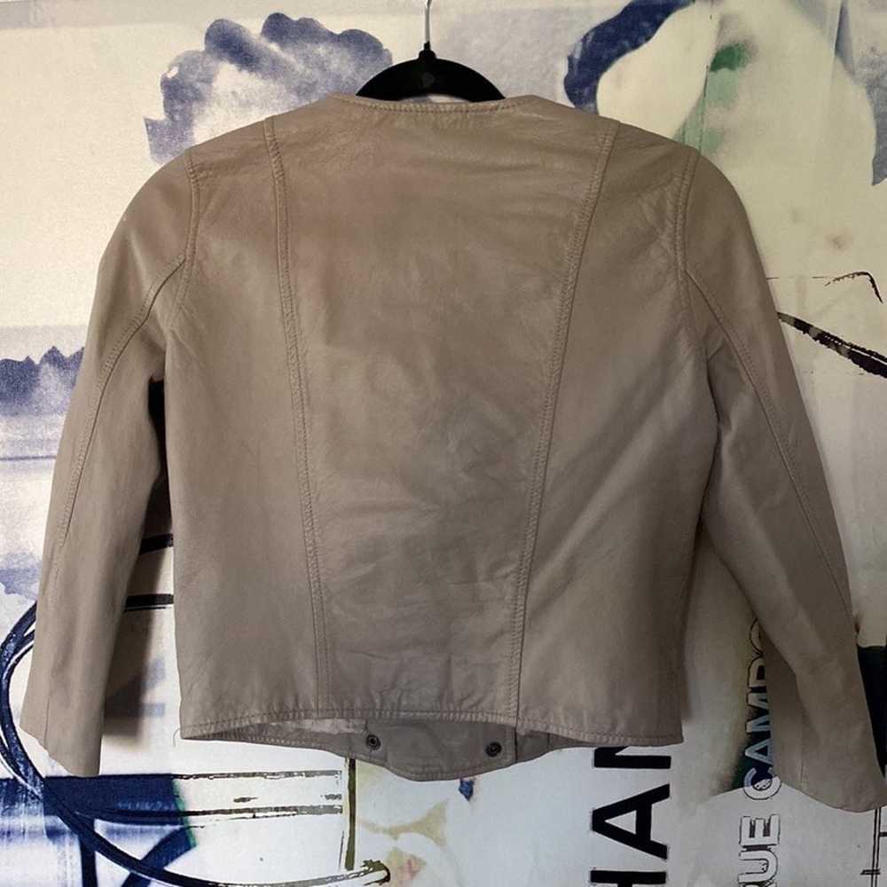 Joie leather jacket size XS - image 5