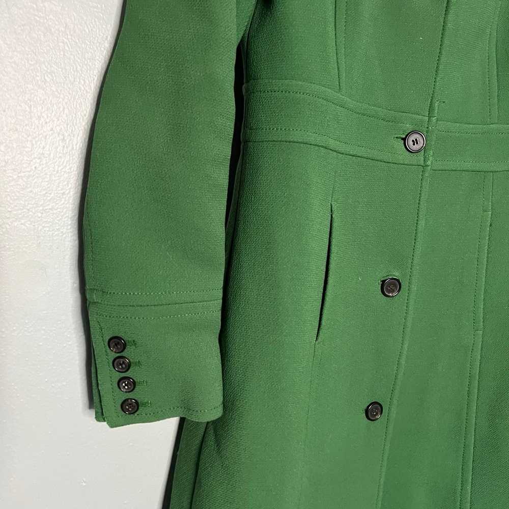 J.Crew Double Cloth made in Italy green coat - image 4