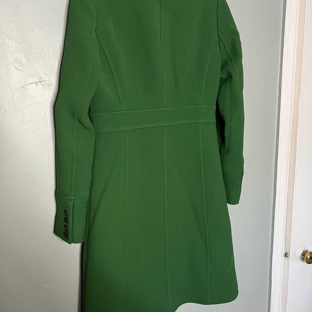 J.Crew Double Cloth made in Italy green coat - image 7
