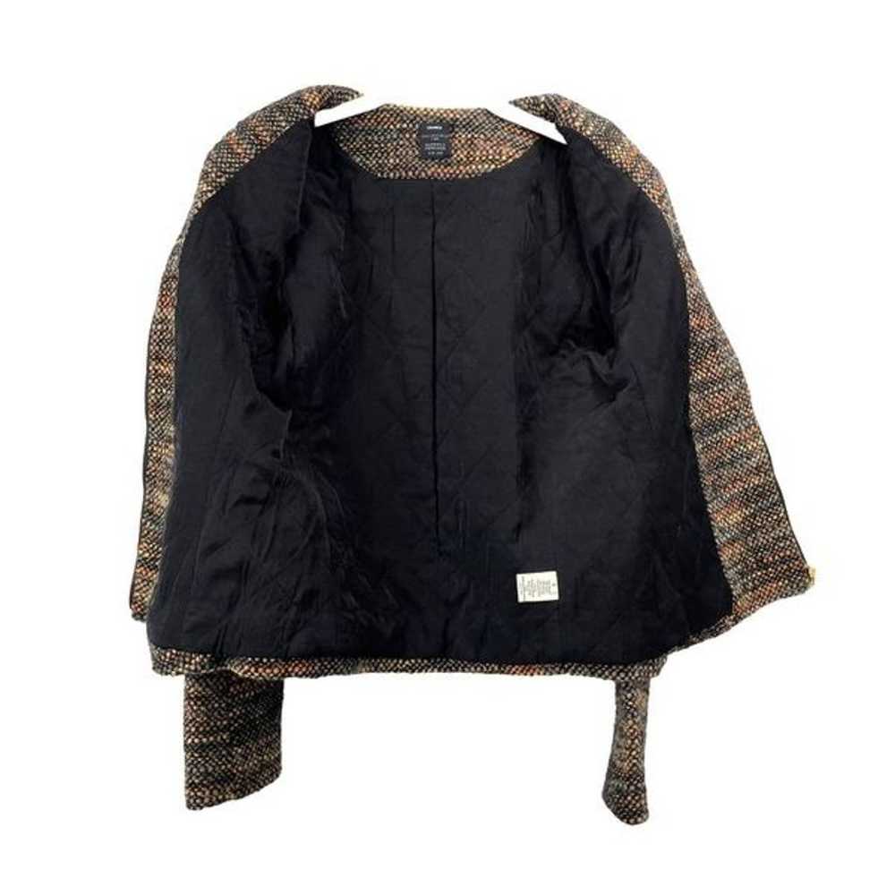 L'Agence Barneys New York tweed zip up blazer Sz … - image 5