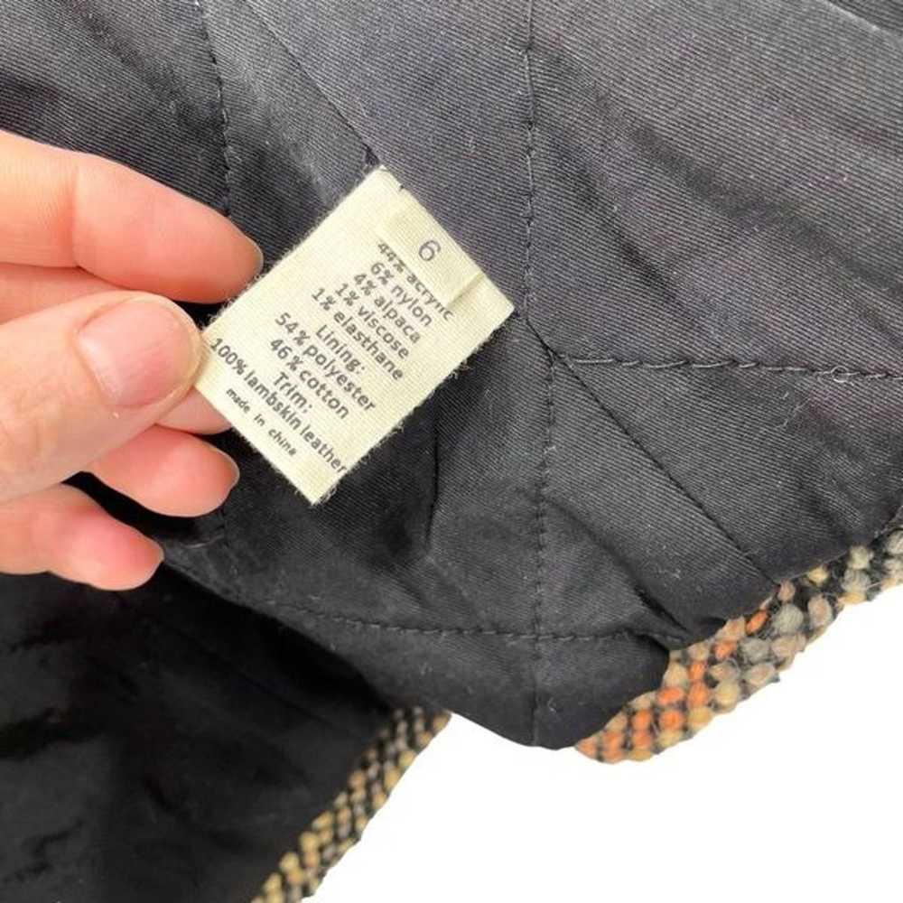 L'Agence Barneys New York tweed zip up blazer Sz … - image 7
