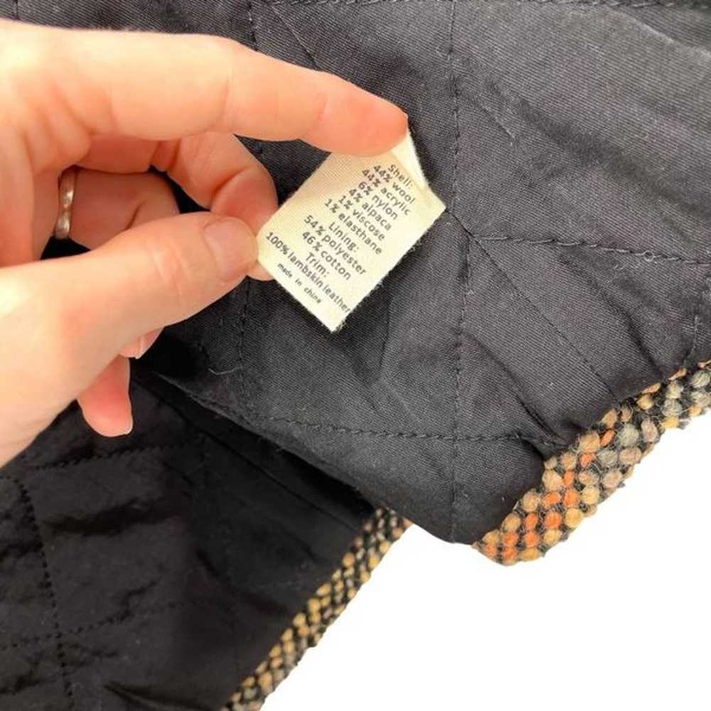 L'Agence Barneys New York tweed zip up blazer Sz … - image 8