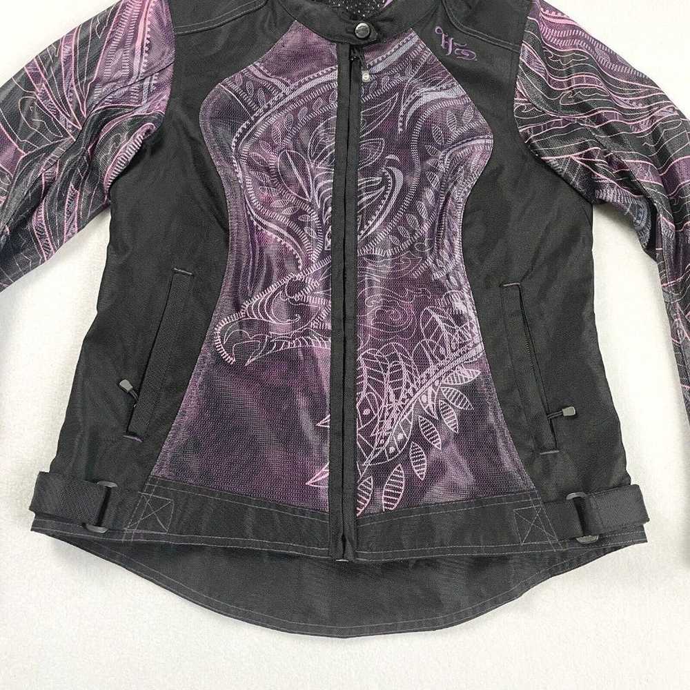 Harley Davidson Purple Mesh Biker Riding Gear Jac… - image 3