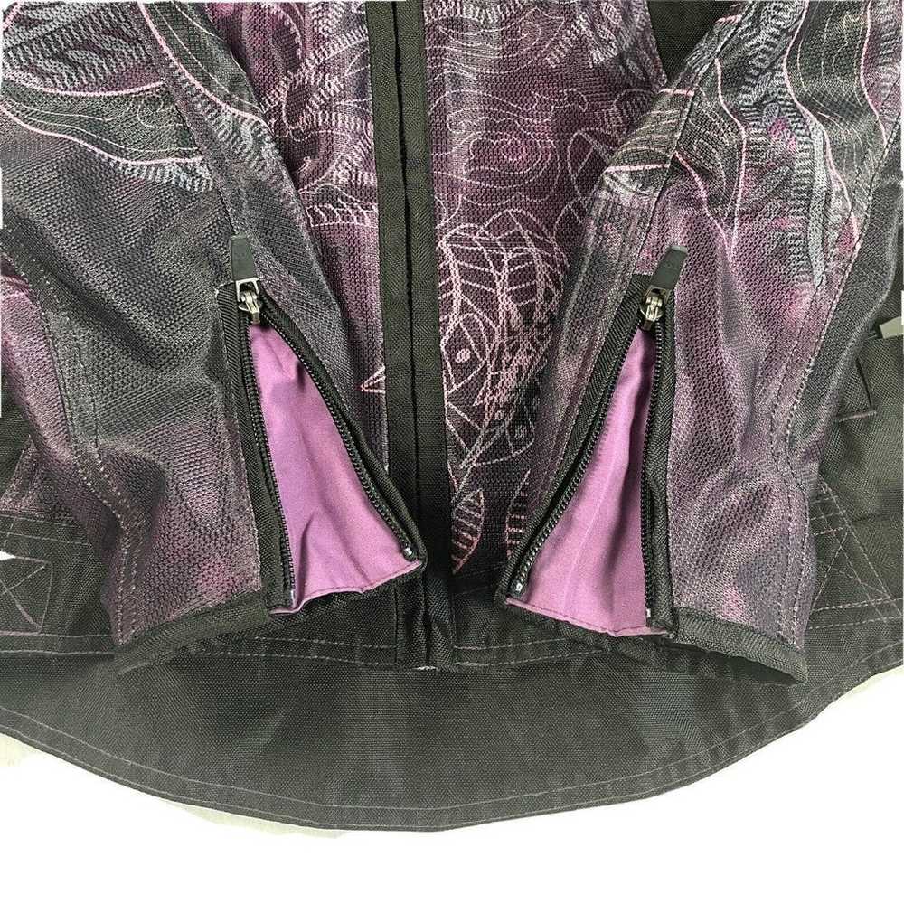 Harley Davidson Purple Mesh Biker Riding Gear Jac… - image 5