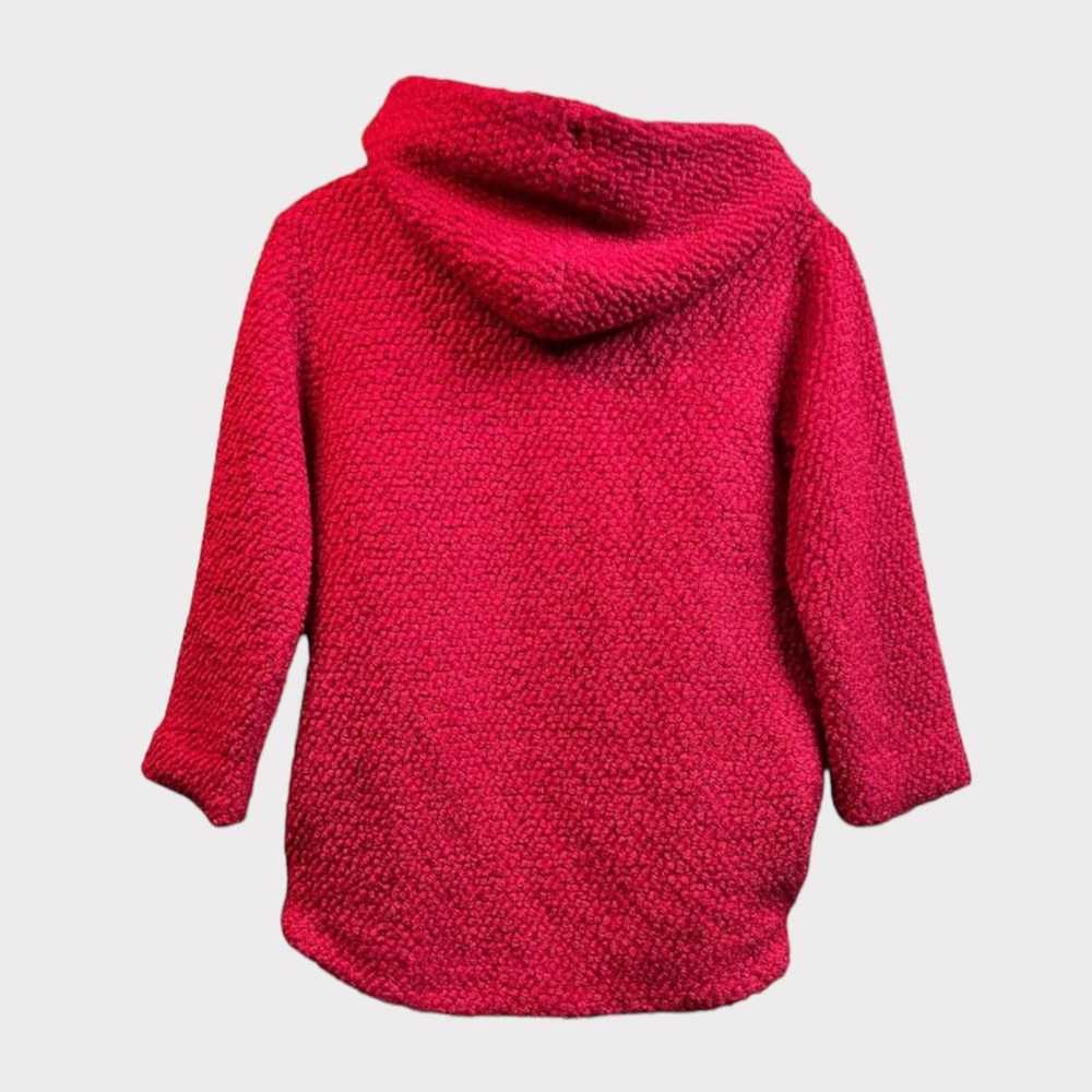 ZARA Outerwear NEW Womans Wool Blend Hooded Jacke… - image 2