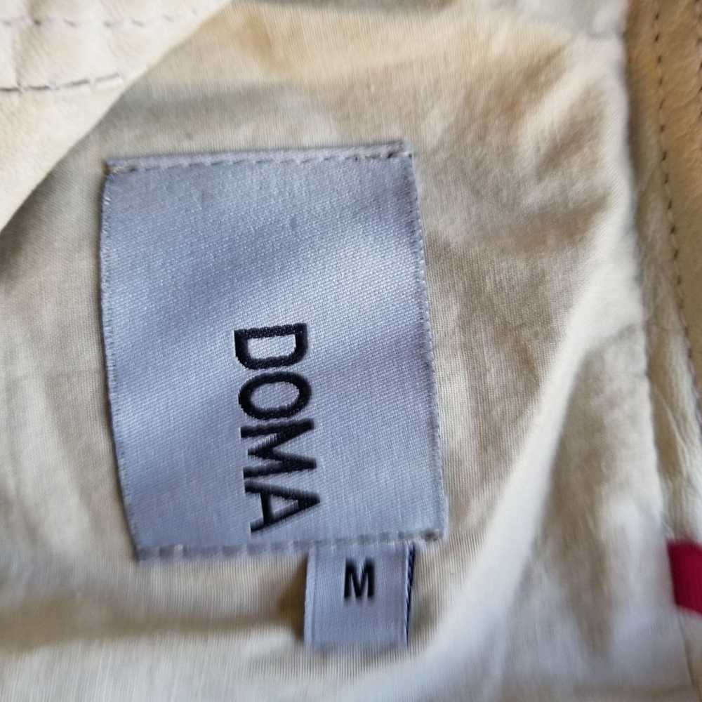 Doma Leather Jacket, Cream, Medium - image 3