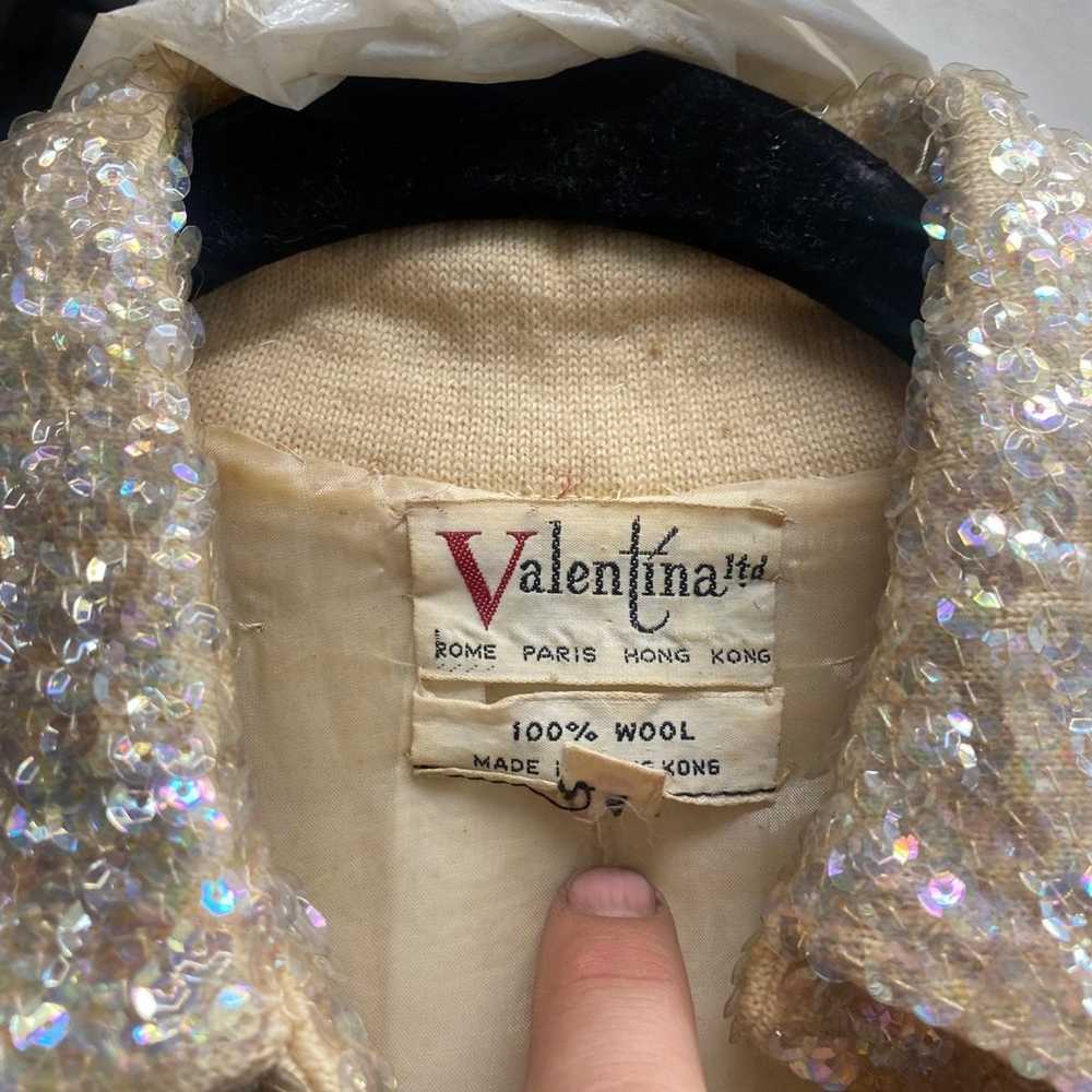 Valentina Vintage Sparkling Shiny Bedazzled Midi … - image 4