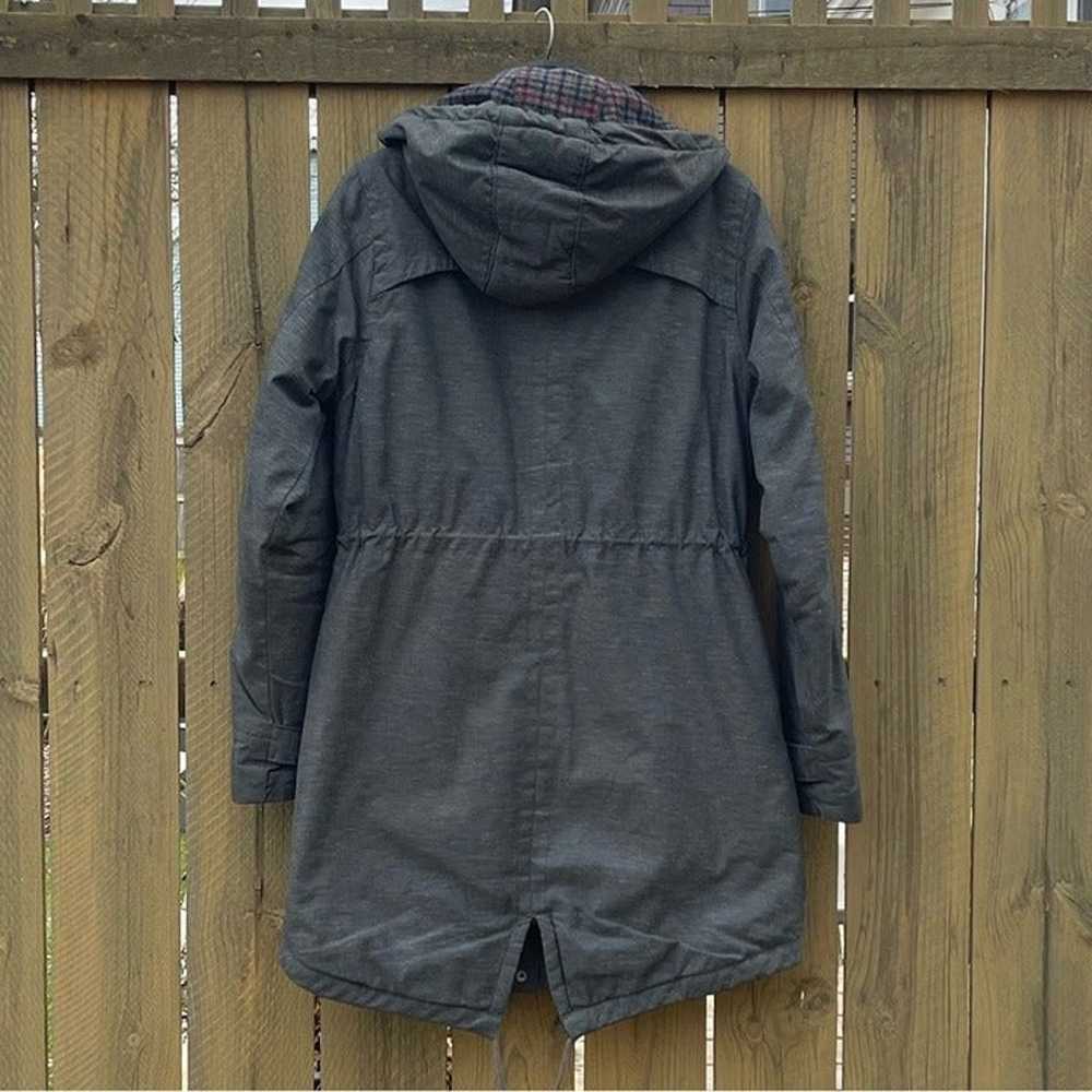 Toad & Co Organic Cotton and Hemp Gray Hooded Par… - image 6