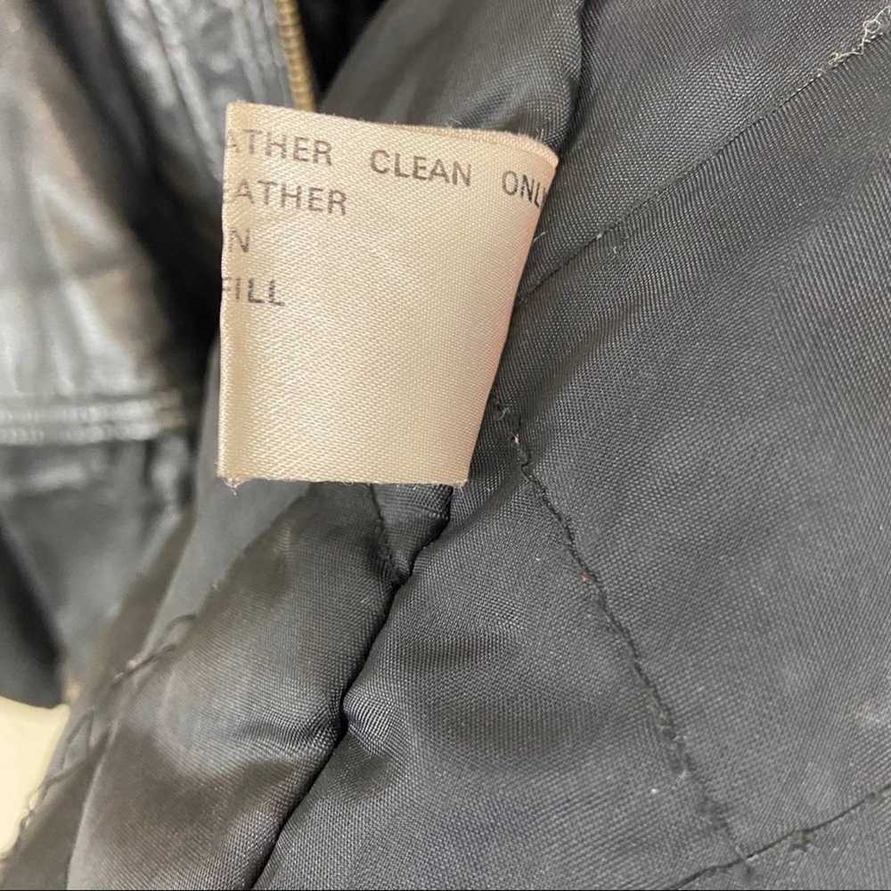 1980’s Vintage COMINT Leather Jacket - image 7