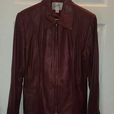 Jacqueline Ferrar authentic genuine leather jacket