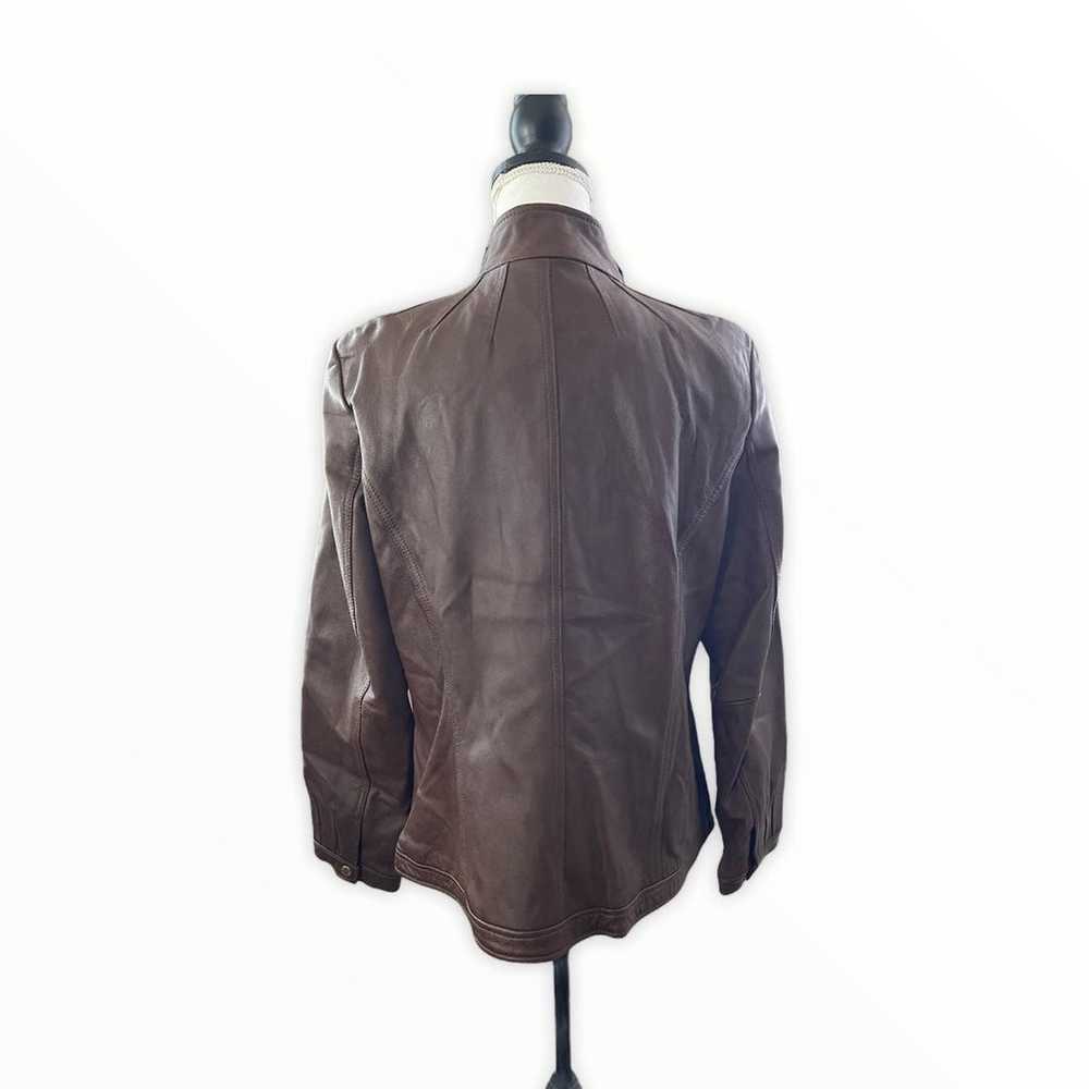 Bradley leather jacket women -Large - image 4