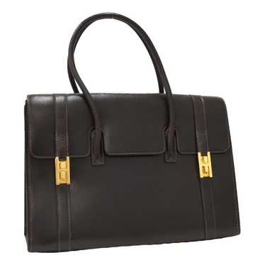 Hermès Drag leather handbag