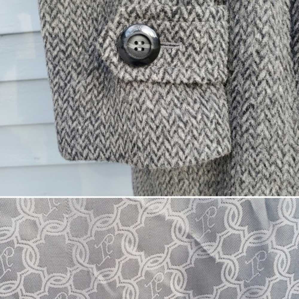 Ivanka Trump Gray Herringbone Tweed Wool Blend Do… - image 6