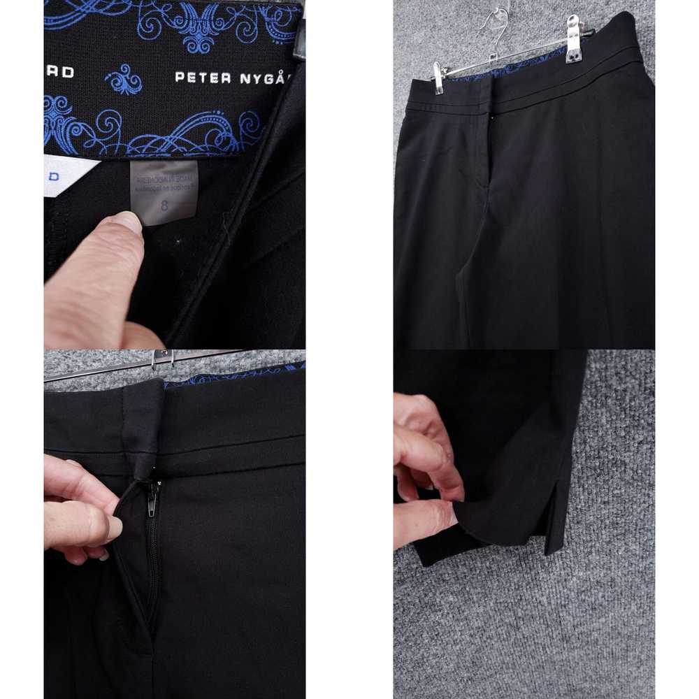 Vintage Peter Nygard Dress Pants Womens 8 Black M… - image 4