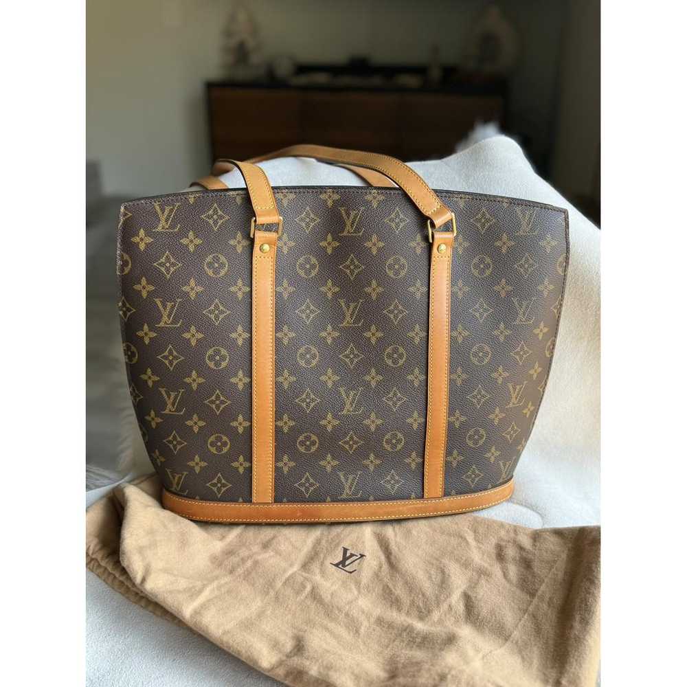 Louis Vuitton Babylone vintage leather tote - image 3