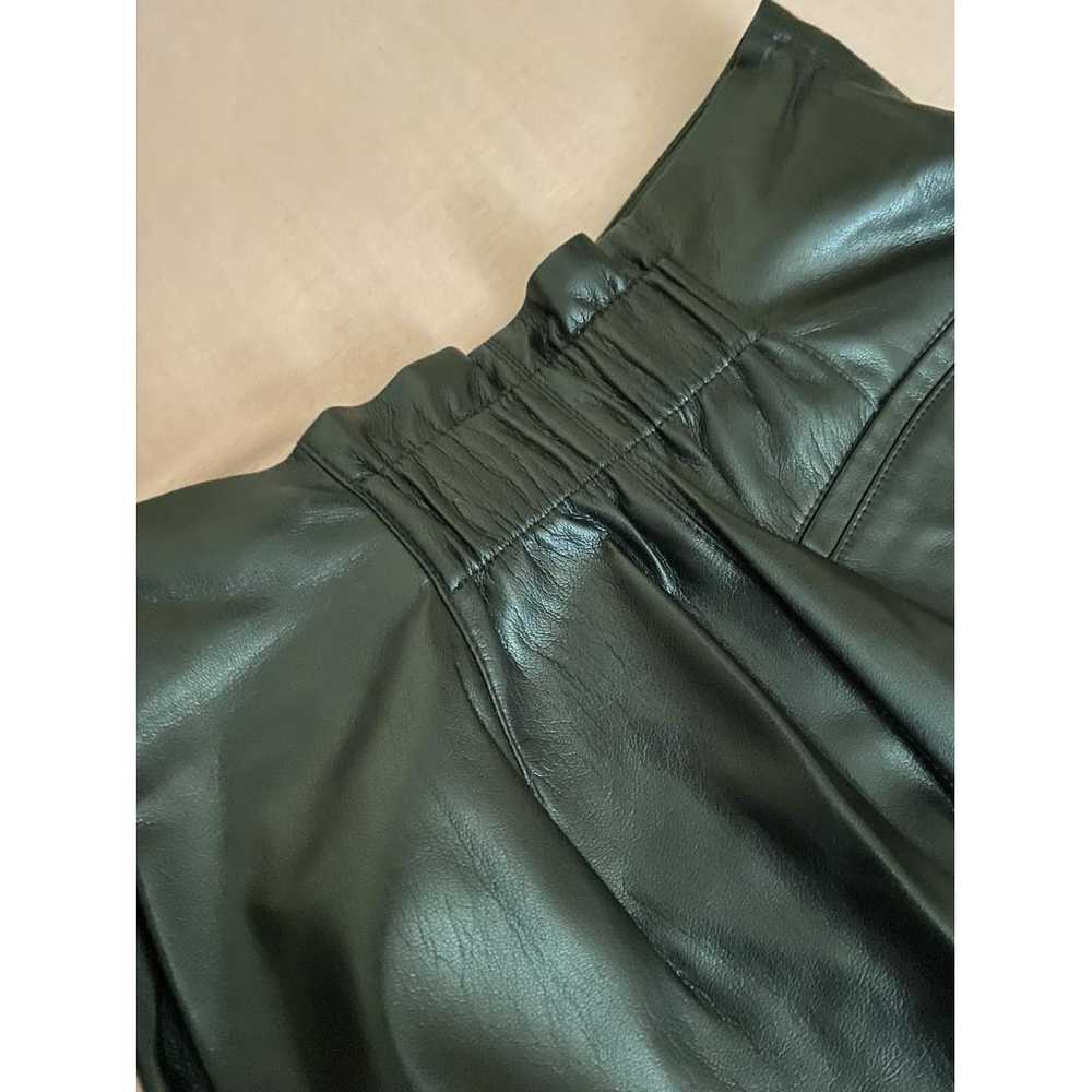 Nanushka Vegan leather mid-length skirt - image 5