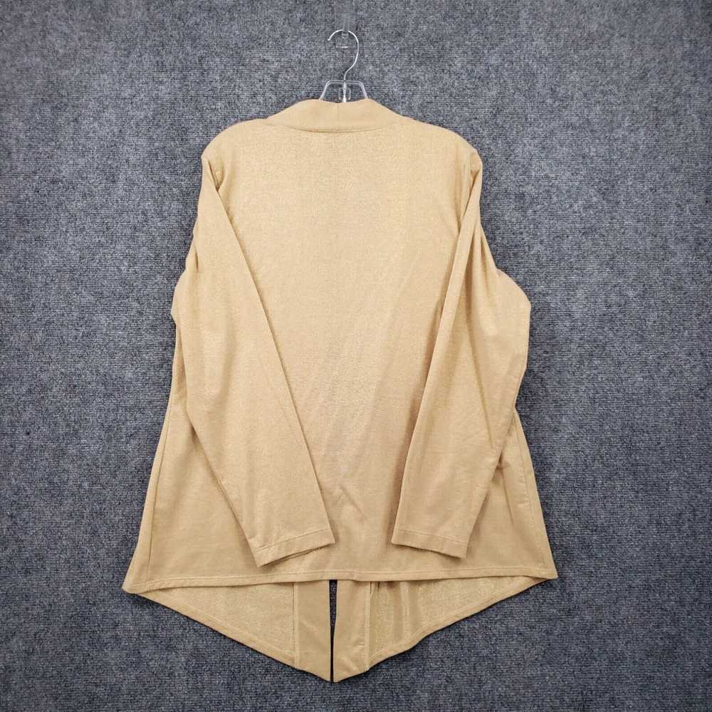 Vintage Chicos Sweater Womens 2 M Medium Brown Op… - image 2