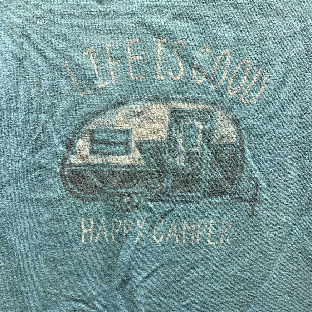 Life Is Good Life is Good Shirt Womens Large Blue… - image 3