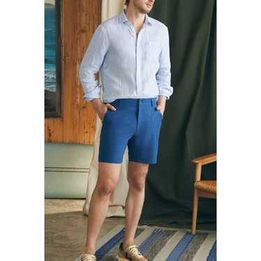 Faherty Faherty - 7” All Day Shorts / Navy / Size 