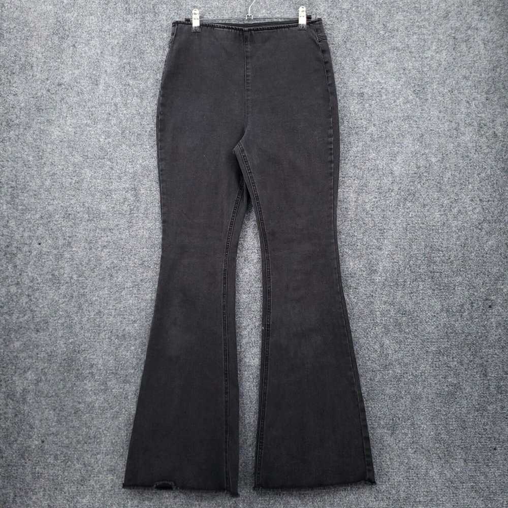 Vintage Knox Rose Jeans Womens S Small Black High… - image 1