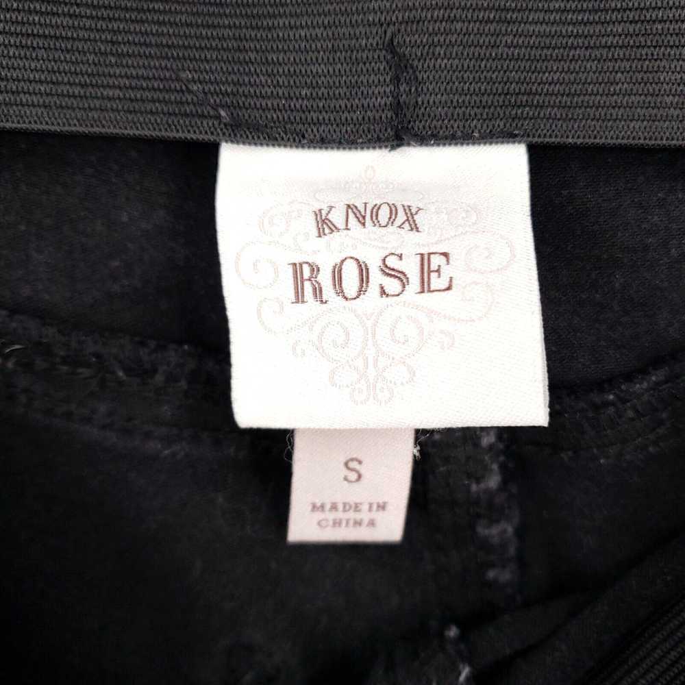 Vintage Knox Rose Jeans Womens S Small Black High… - image 3