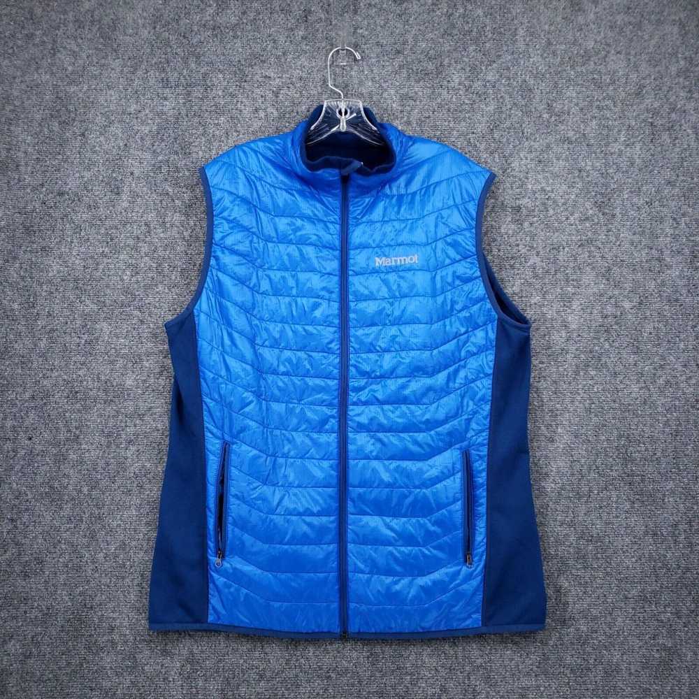 Marmot Marmot Vest Mens XL Blue Variant Hybrid Fu… - image 1