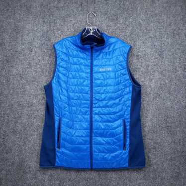 Marmot Marmot Vest Mens XL Blue Variant Hybrid Fu… - image 1