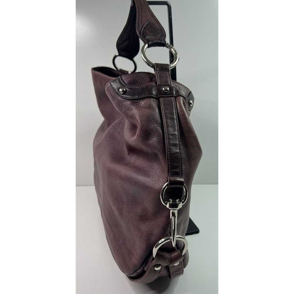 Rebecca Minkoff Nikki Hobo Bag Purple Leather Mag… - image 5
