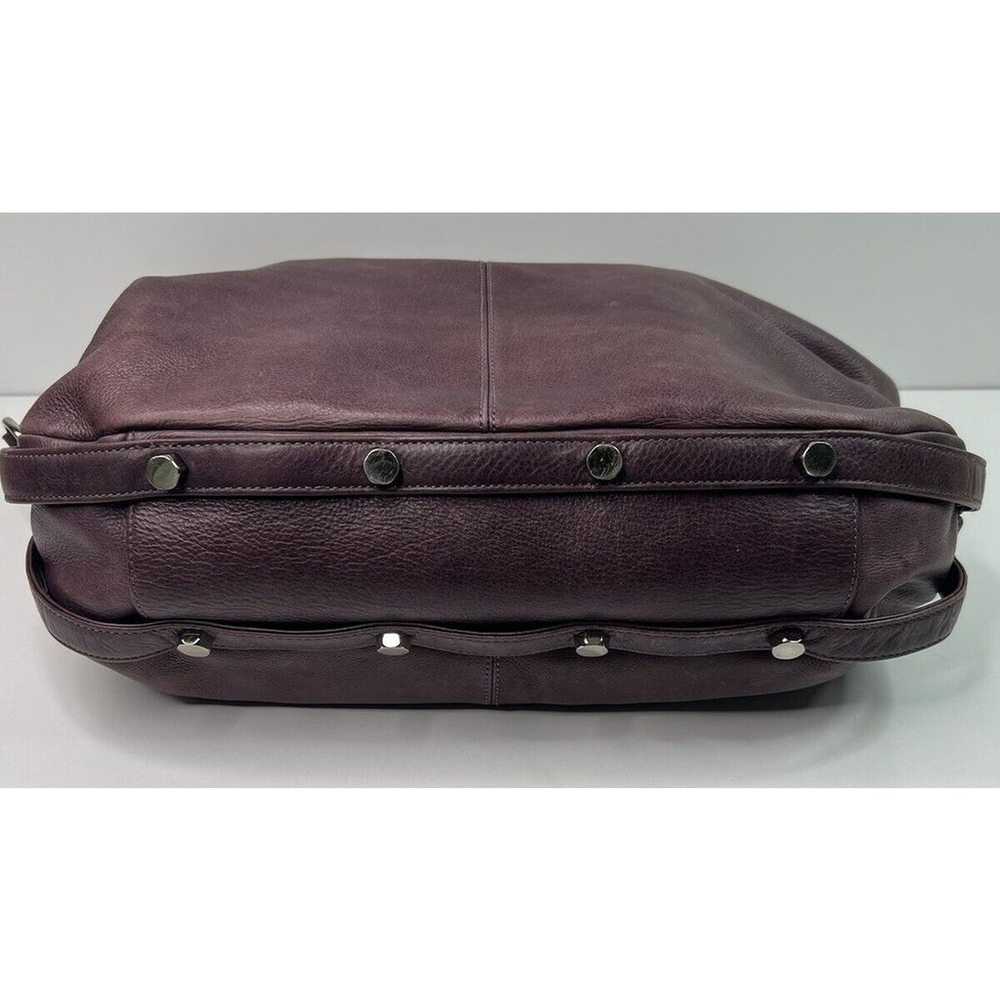 Rebecca Minkoff Nikki Hobo Bag Purple Leather Mag… - image 7
