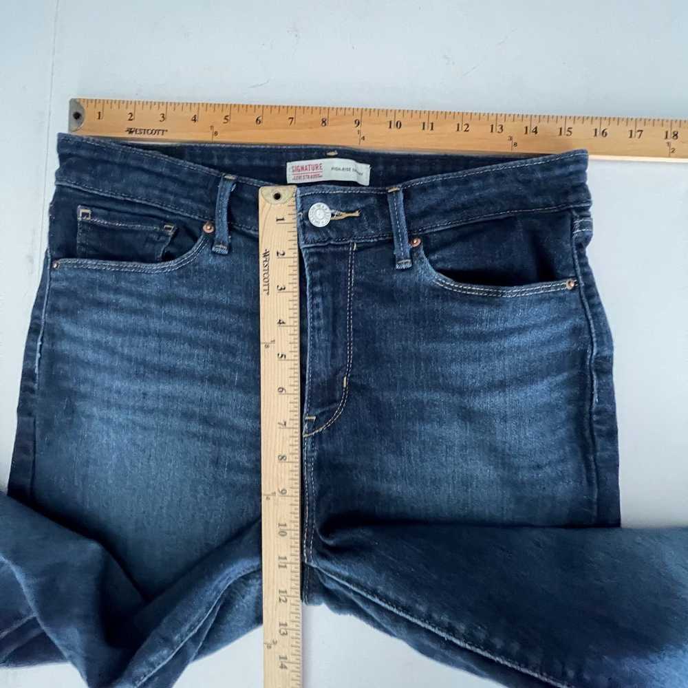 Levi's Levi’s Signature High Rise Skinny Jeans Si… - image 8