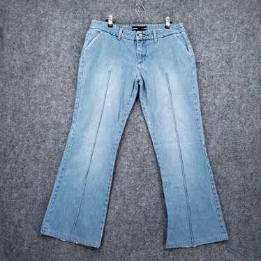Bebe Bebe Jeans Womens 31 Blue Bootcut Mid Rise L… - image 1