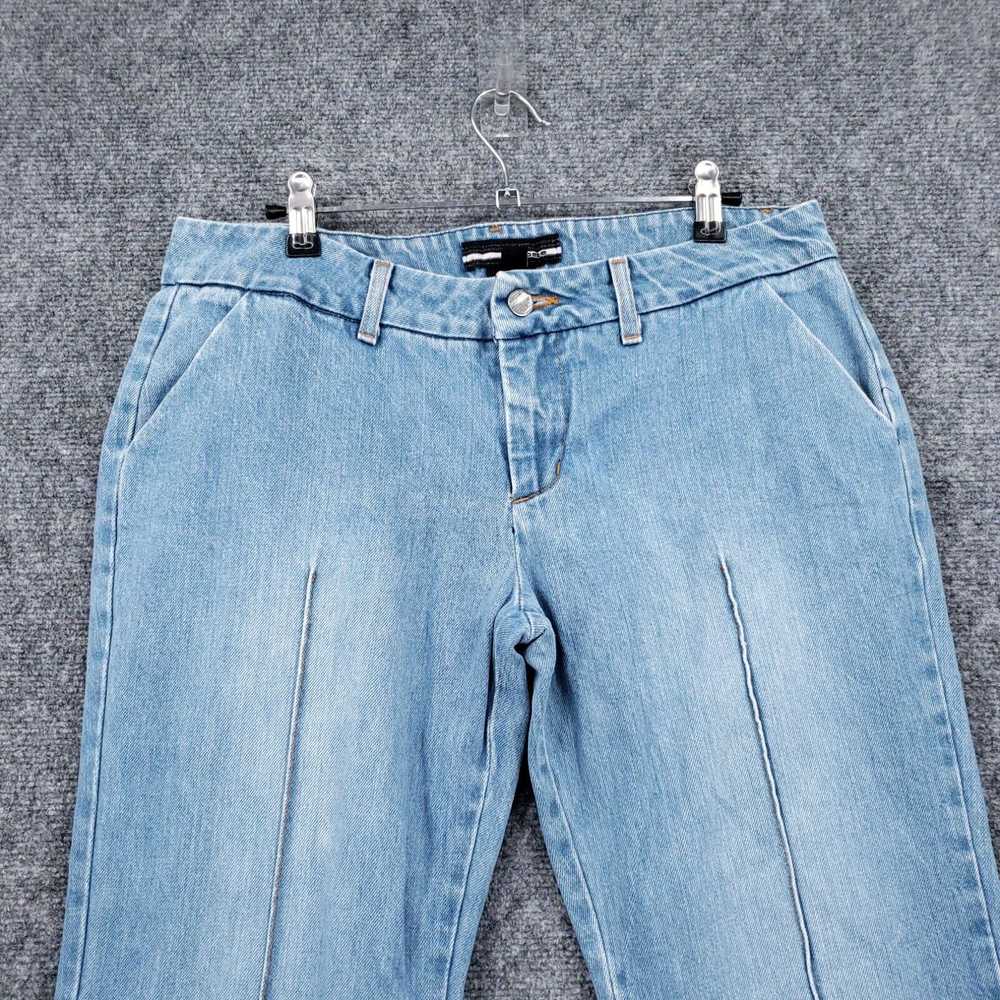 Bebe Bebe Jeans Womens 31 Blue Bootcut Mid Rise L… - image 3