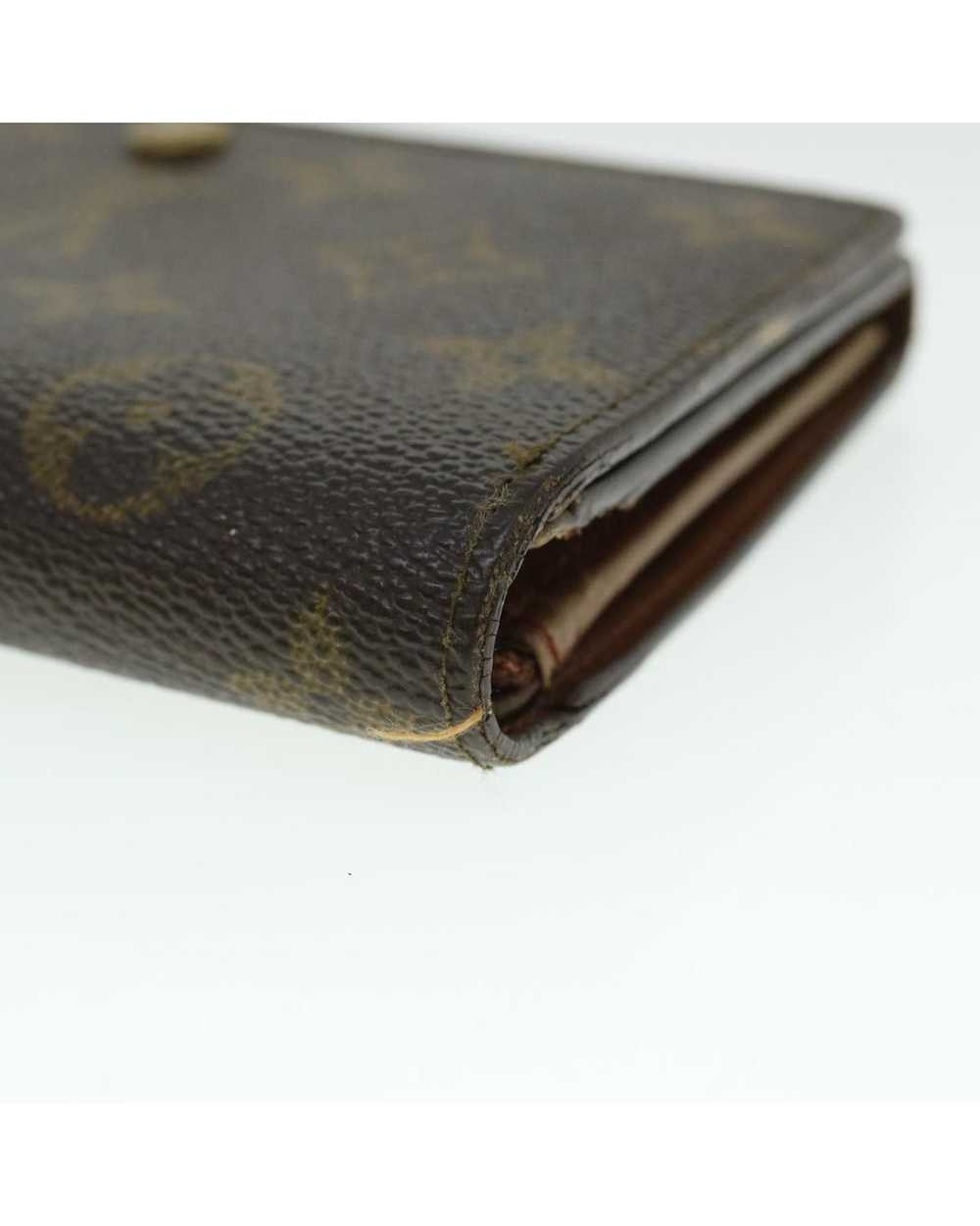 Louis Vuitton Monogram Canvas Wallet with Button … - image 7