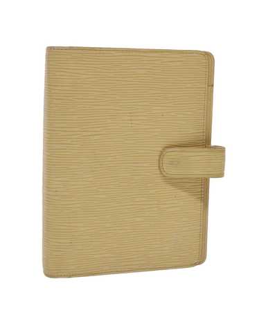 Louis Vuitton Cream Epi Leather Day Planner Cover… - image 1