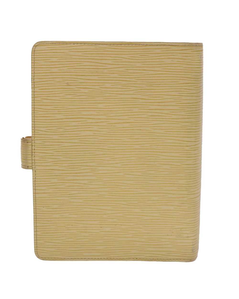 Louis Vuitton Cream Epi Leather Day Planner Cover… - image 2