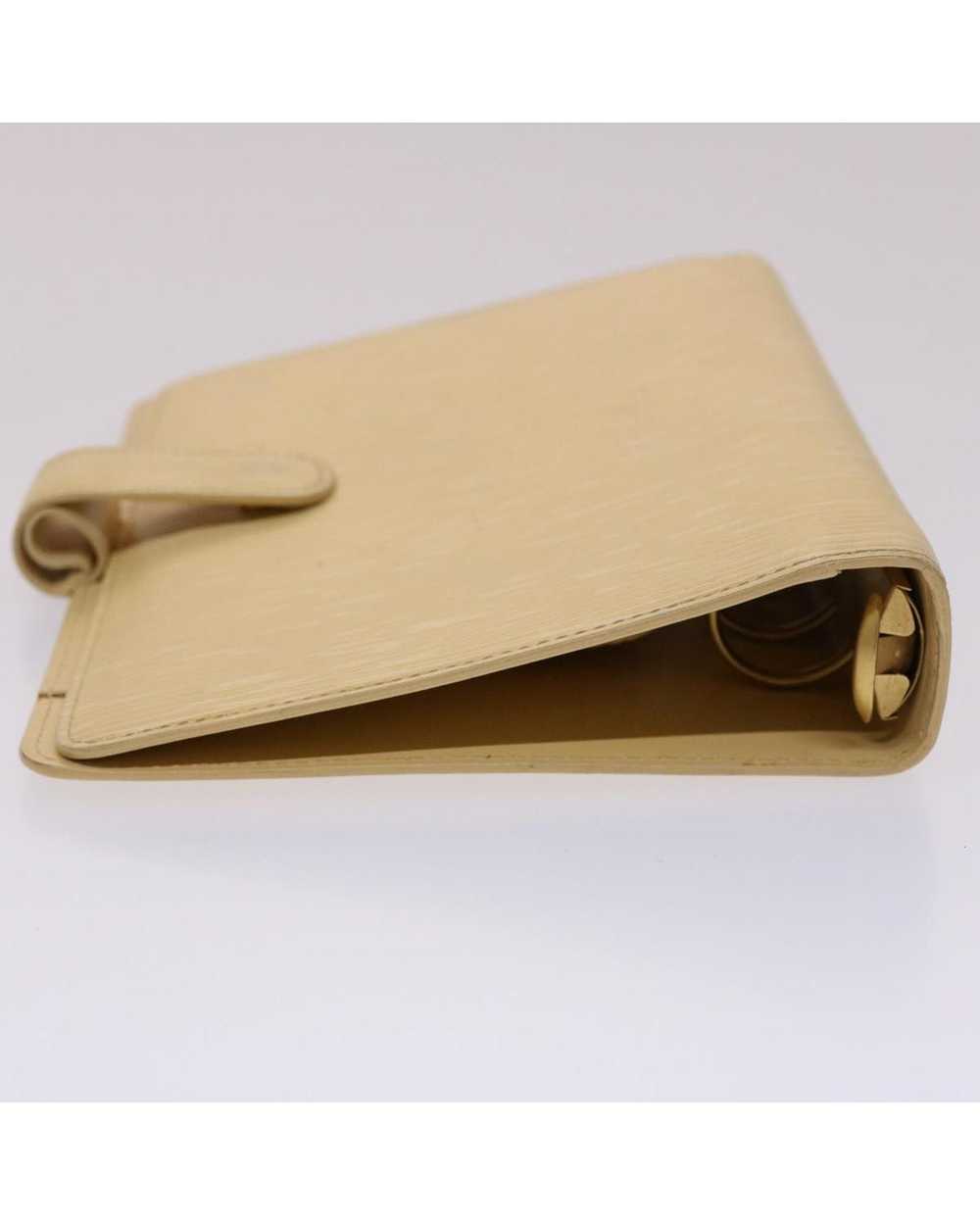 Louis Vuitton Cream Epi Leather Day Planner Cover… - image 3